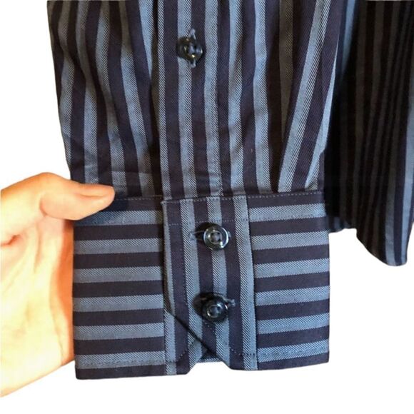 Ben Sherman woven striped button down shirt‎ - Picture 12 of 14